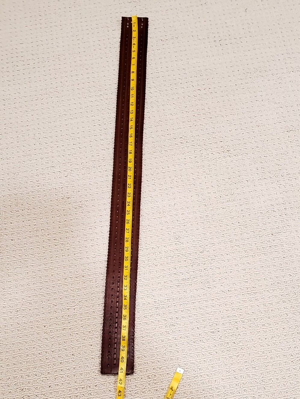 Saddle Brown Leather Artisan Corset Wide Multi-Way Statement Belt XL LIKE NEW - Picture 14 of 15